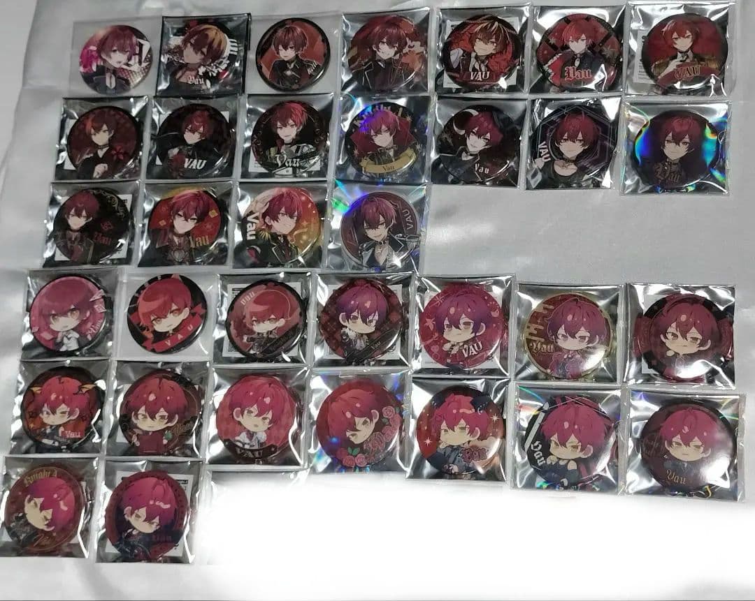 ばぁうくん 缶バッジ 全種 セット KnightX 騎士X STPR