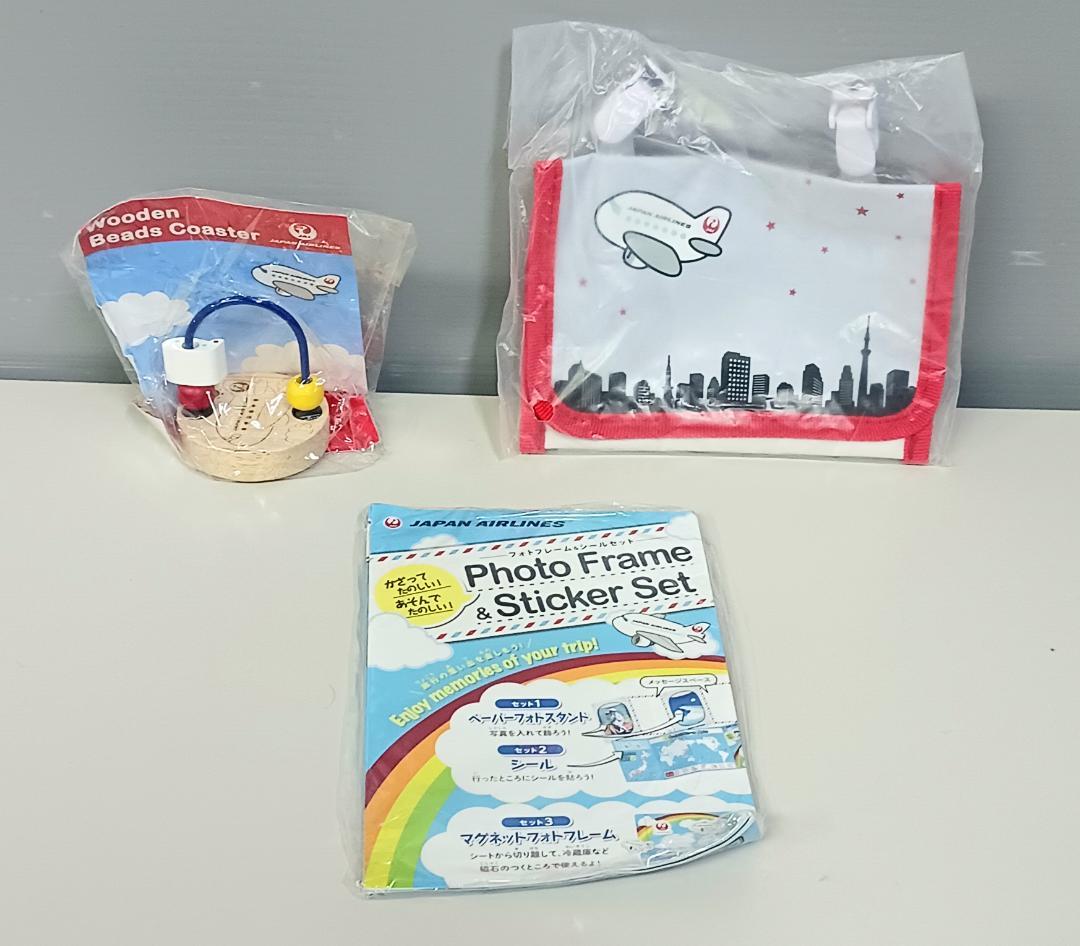 JAL 日本航空 公式グッズ 大量まとめ売り ぬいぐるみ サコッシュ ポーチ他