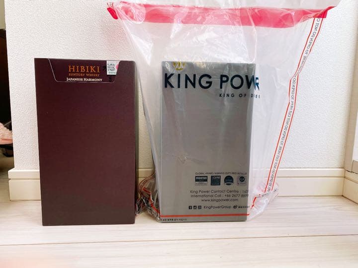 「購入直後」響 ジャパニーズハーモニー マスターズセレクト 意匠ボトル　海外向け