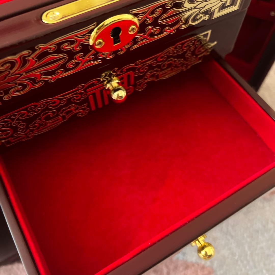 漆器／お化粧ボックス/アクセサリーボックス＠半額以下