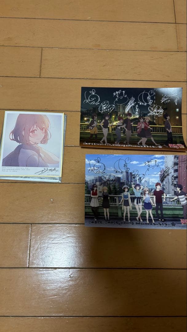 冴えない彼女の育て方　イラスト集全7巻＋サイン入りポストカード