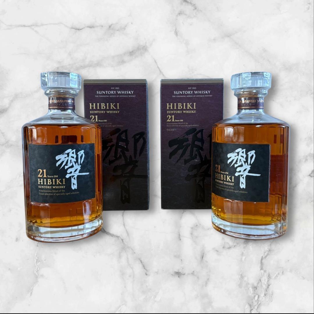 響21年 ウイスキー 700ml 43% 2本セット 新品未開封