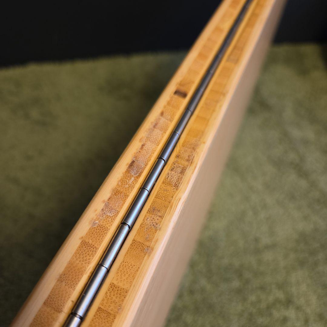 【スノーピーク】ローテーブルラウンド 竹　LV-242 廃盤希少品 高さ調整可能