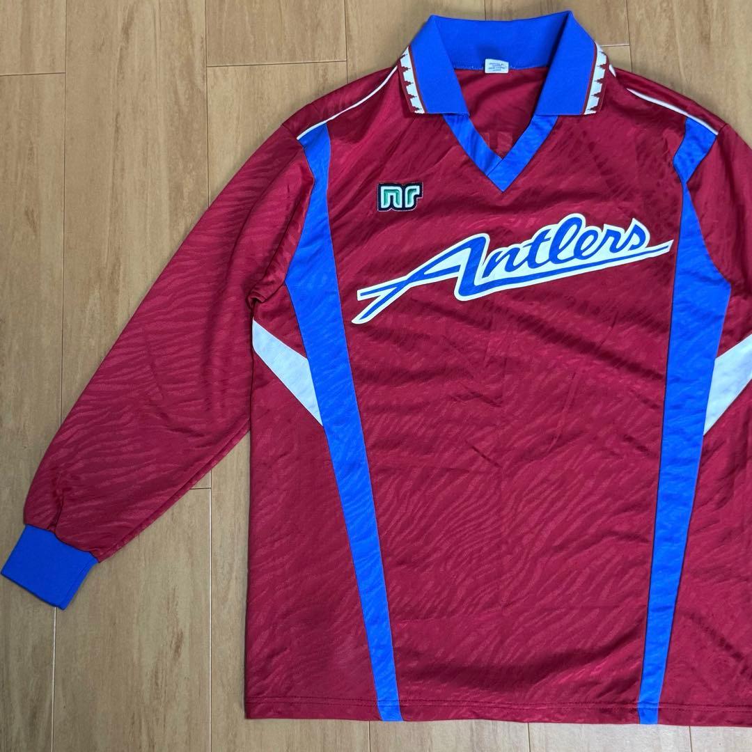 ennerre 90s 日本製 1992 鹿島アントラーズ 長袖 ユニフォーム
