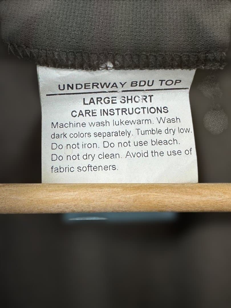 レア美品 BLUE WATER DEFENSE MAS GRAYコンバットシャツ