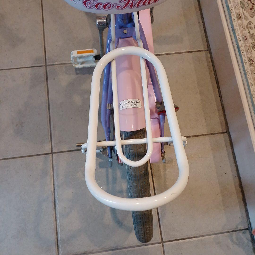 エコキッズ　自転車　18インチ　ピンク