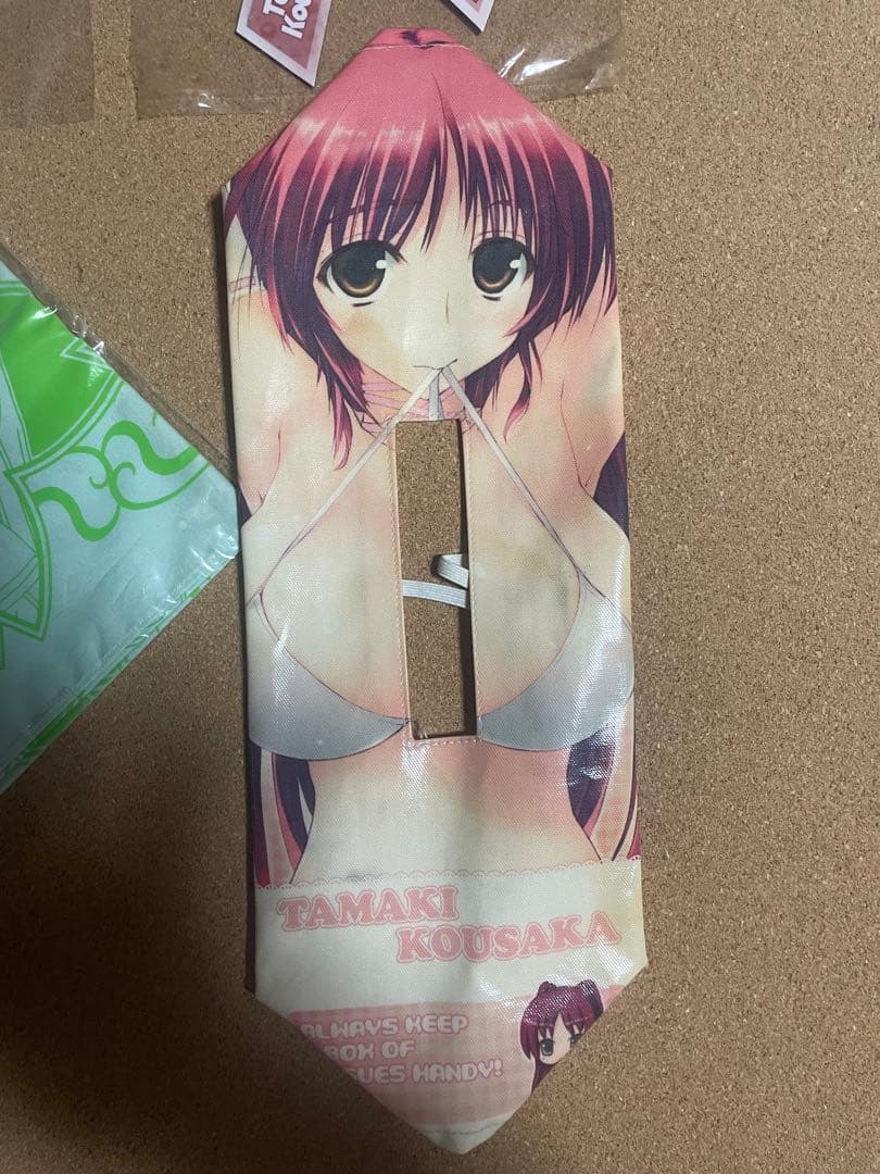 ToHeart2 向坂環 タマ姉 リボンマグネット バンダナ ティッシュカバー
