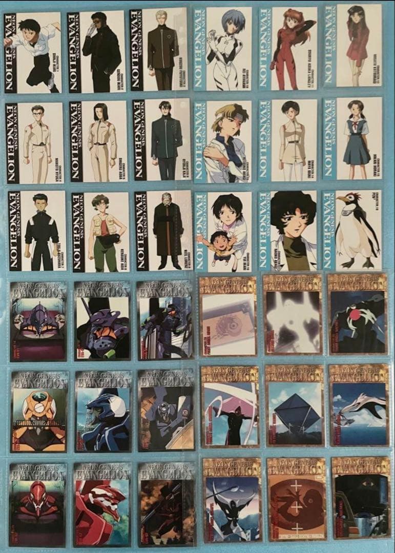 エヴァンゲリオン　カードダスマスターズ　第壱集　第弐集　コンプ　他特典付き❗️