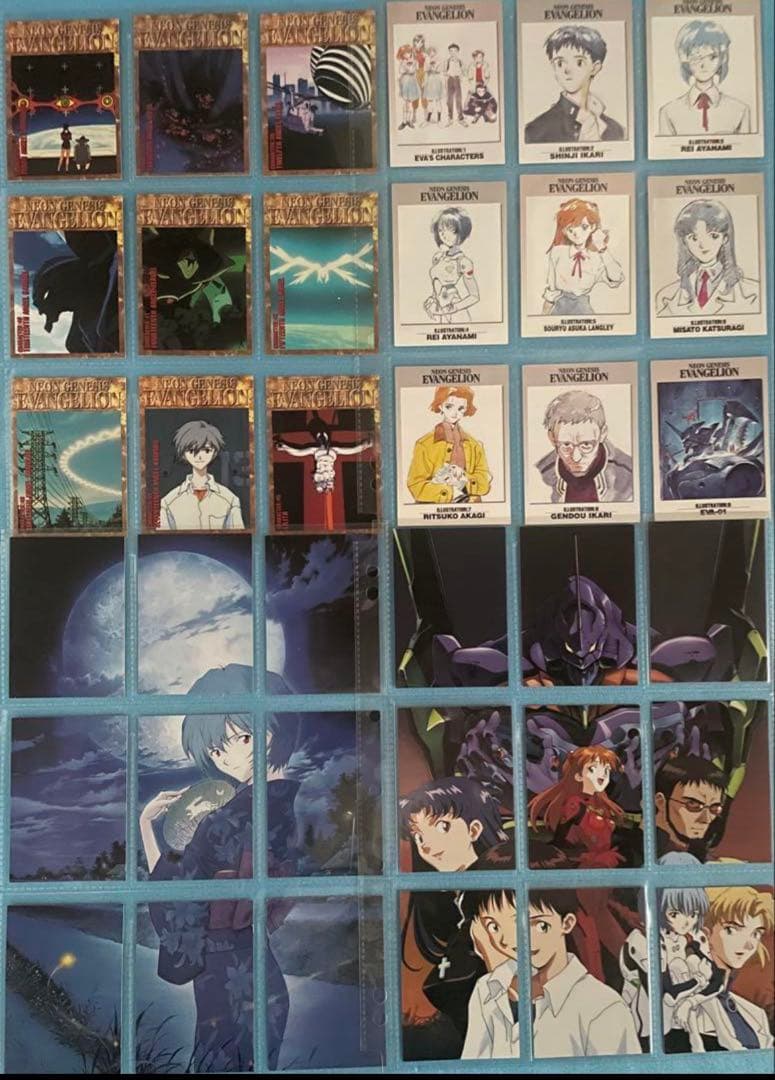 エヴァンゲリオン　カードダスマスターズ　第壱集　第弐集　コンプ　他特典付き❗️