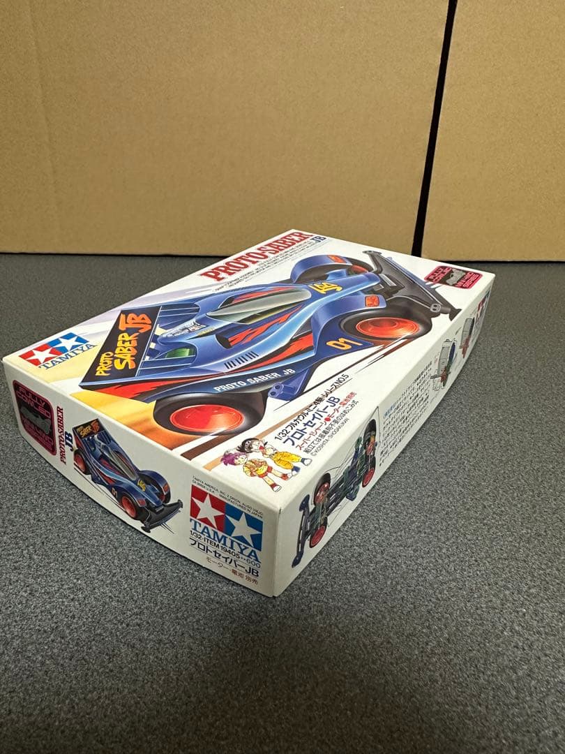 【希少新品】タミヤ ミニ四駆　プロトセイバー JB メッキボディ付属
