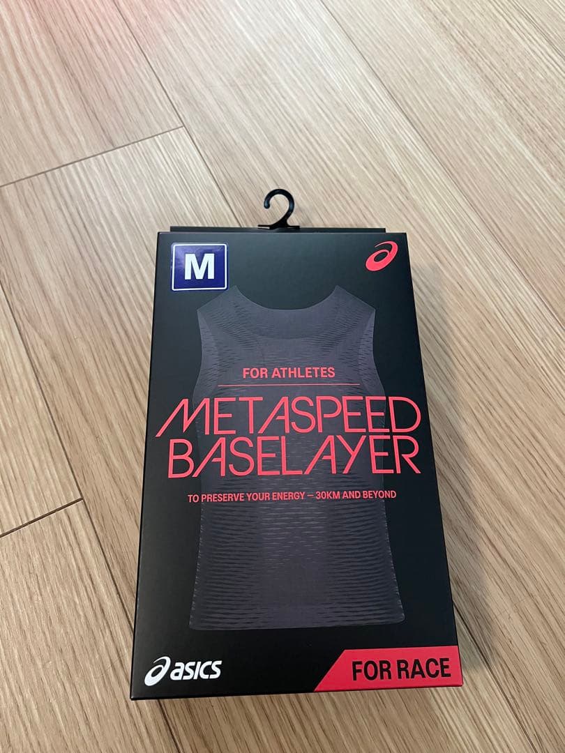アシックスメタスピードベースレイヤーMサイズ