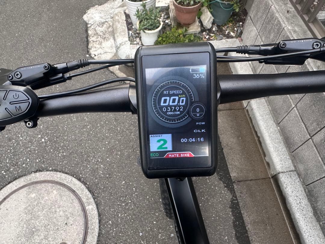 MATE X 電動アシスト自転車 ファットタイヤ