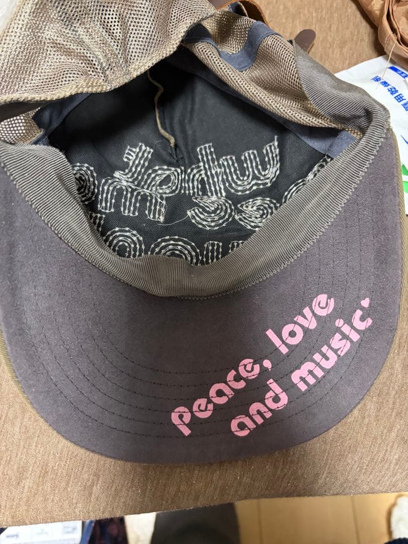 WMMW キャップ　バッチ付き