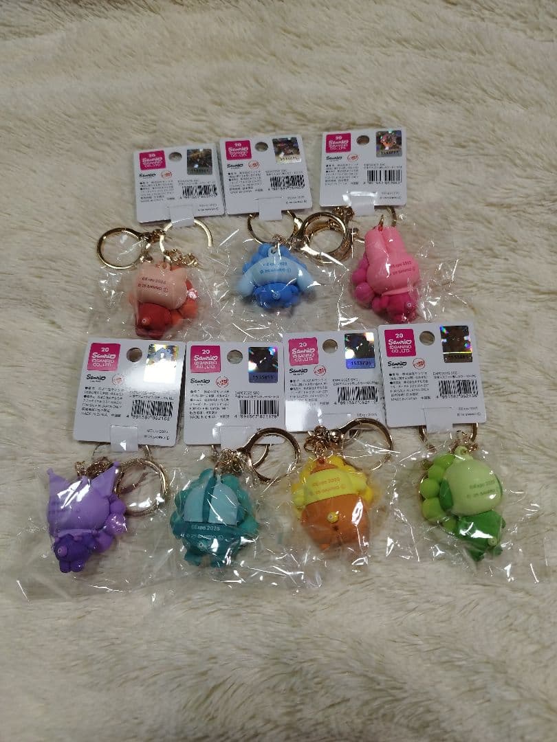 【推しカラー】サンリオなりきりキーホルダー7点セット