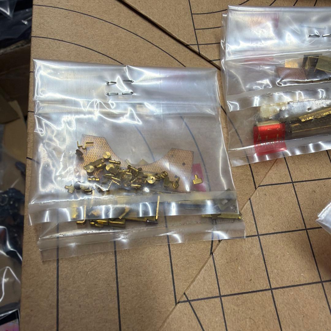 2箱セット　アダチ　D52 D62 ボイラー　バラキット　HOゲージ