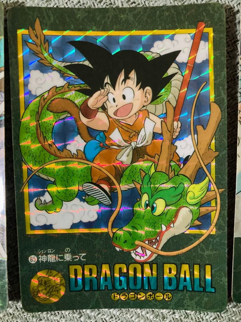 【激レア当時物】ドラゴンボール ビジュアルアドベンチャー 初期キラ 6枚セット