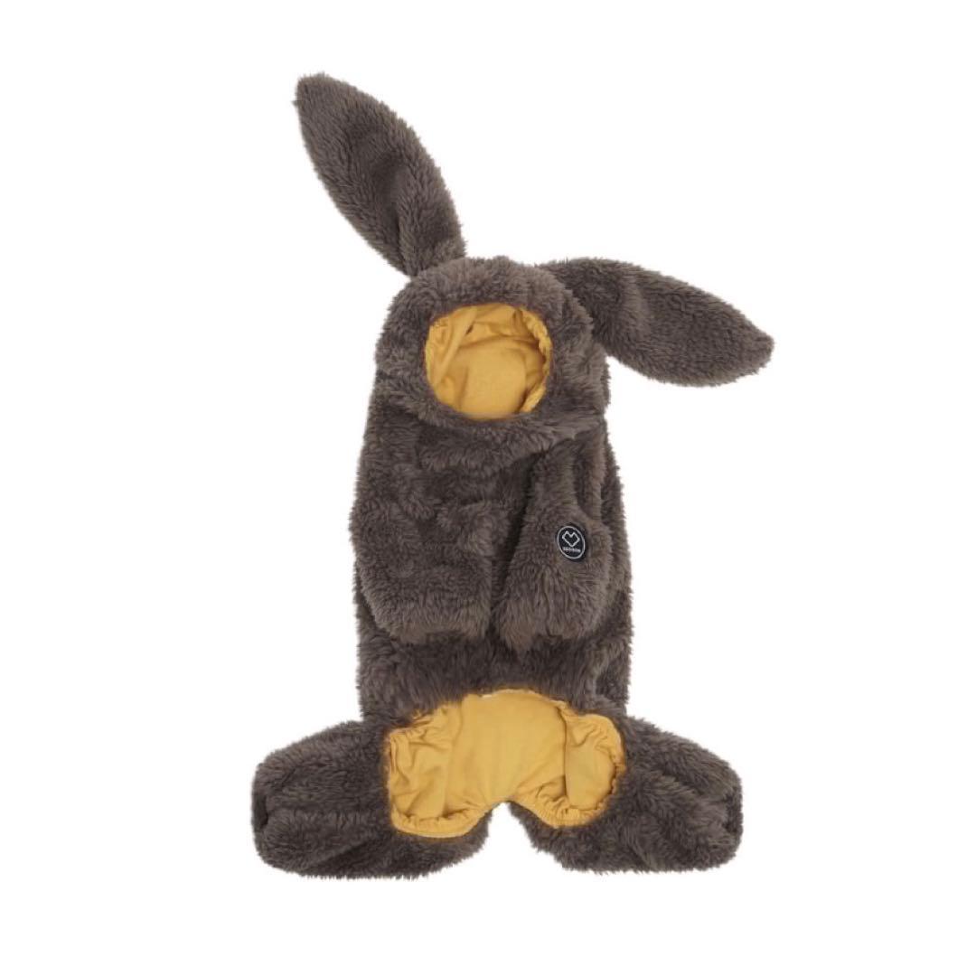 犬服・アクセサリー SSOOOK - BOA RABBIT COVERALL / BROWN / S