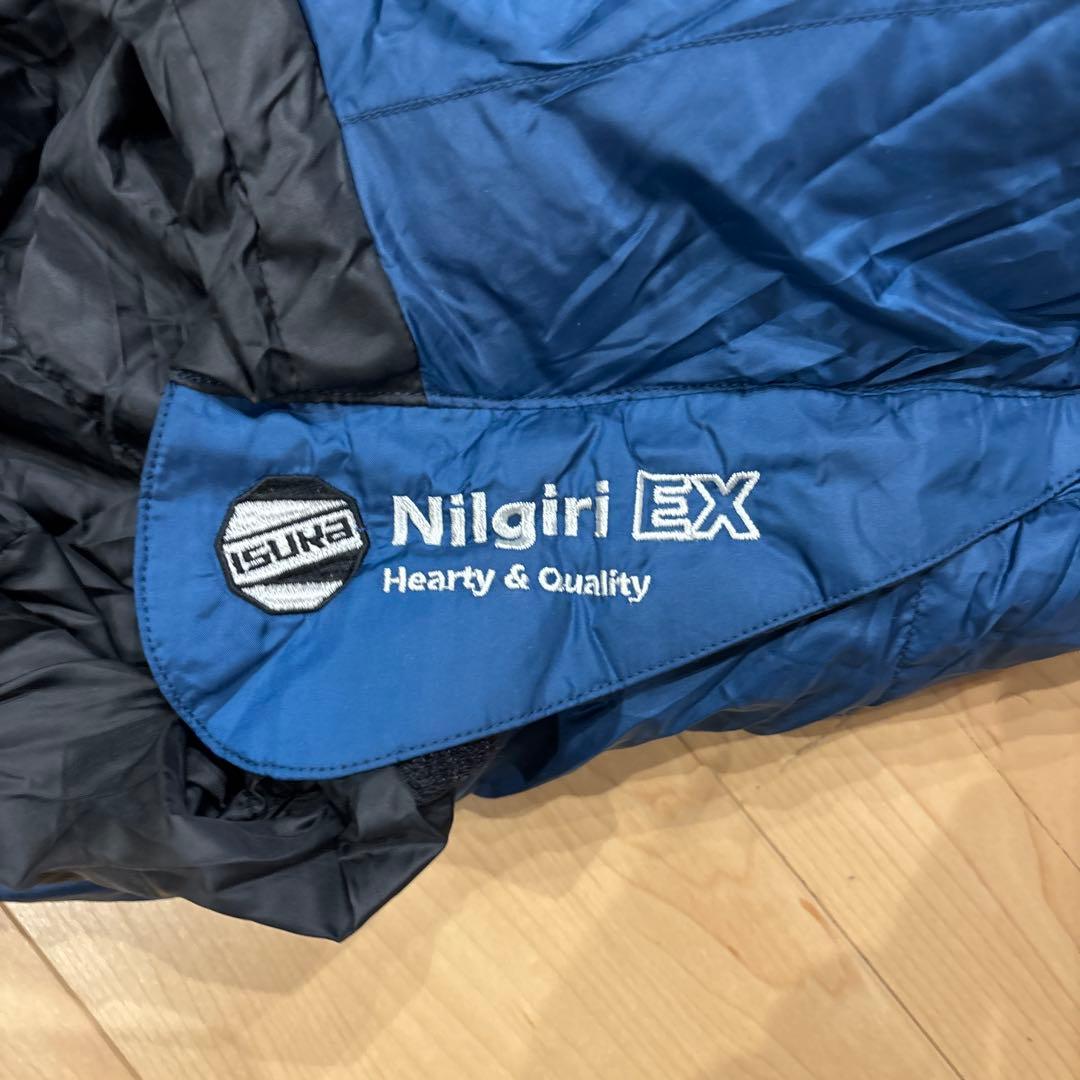イスカ　ニルギリ EX 寝袋 青