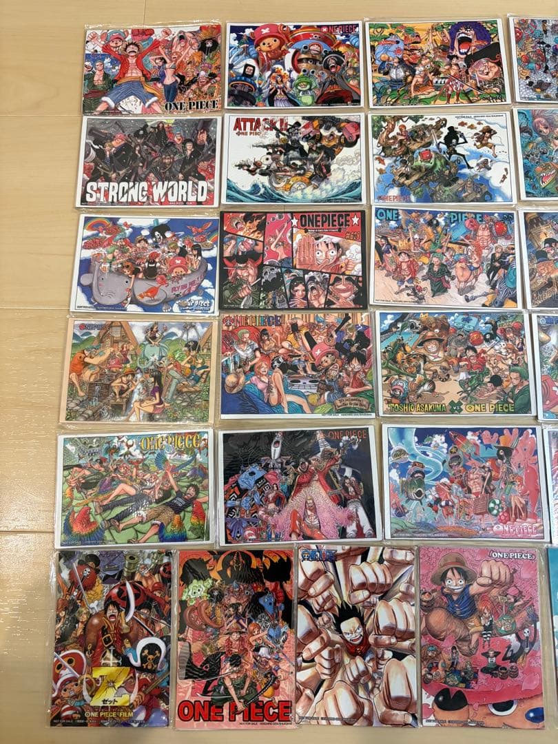 ONE PIECE 扉絵マグネット 38枚目 コンプセット