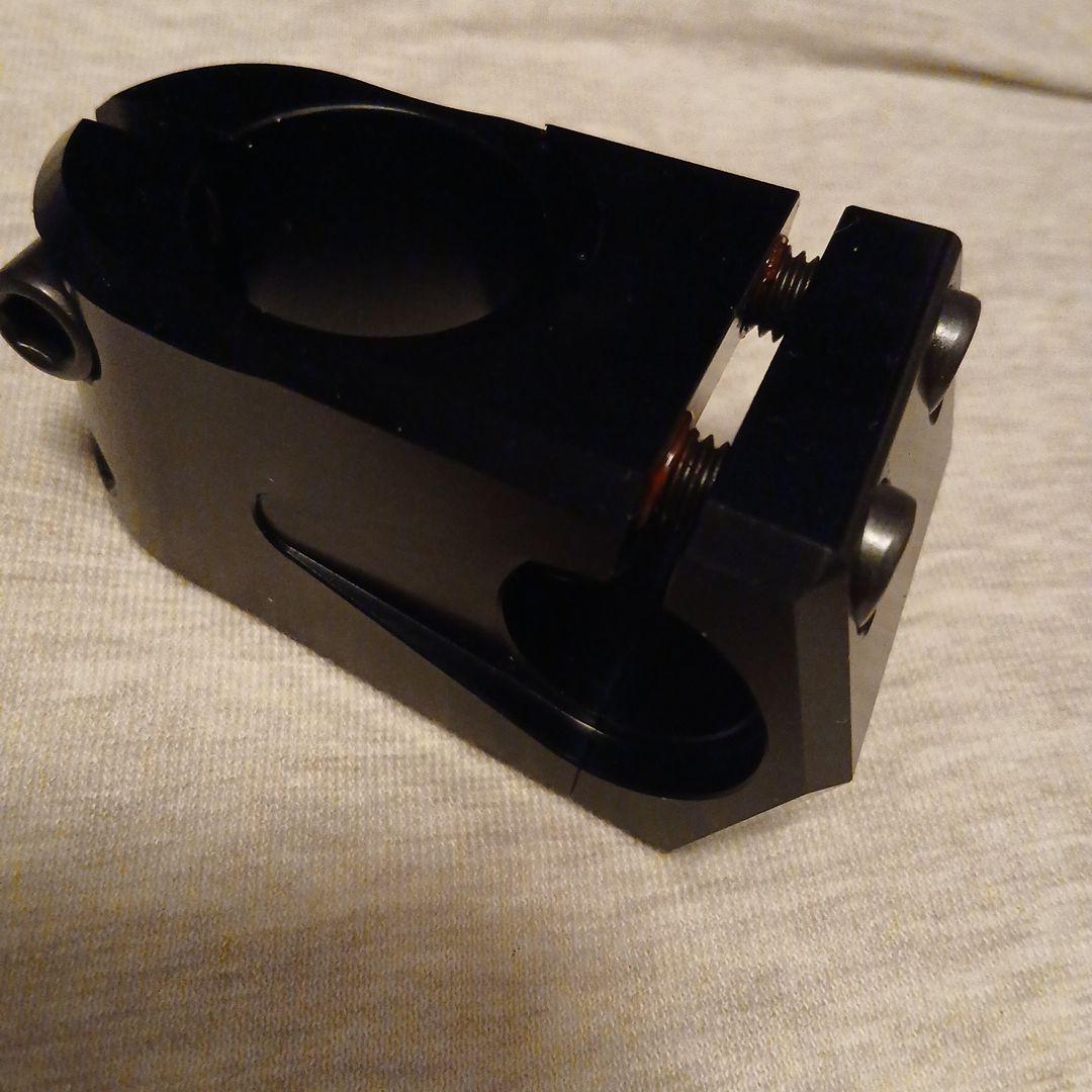 Aresbike ブラック ステム Oリング付き　AG STEM　３３ミリ