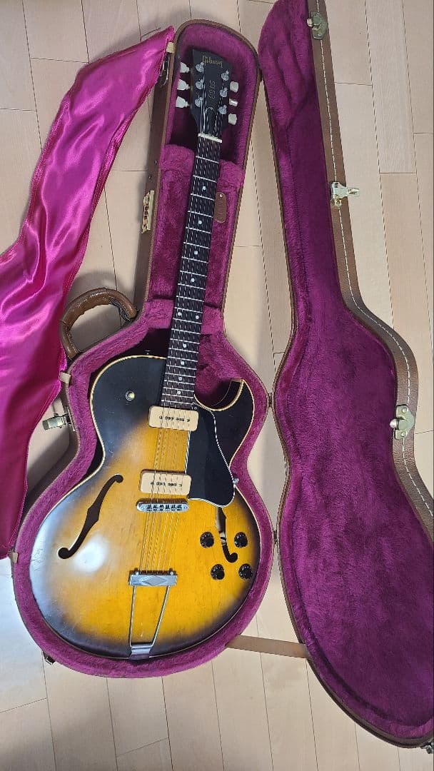 s*a様 gibson ES135 P90 サンバースト