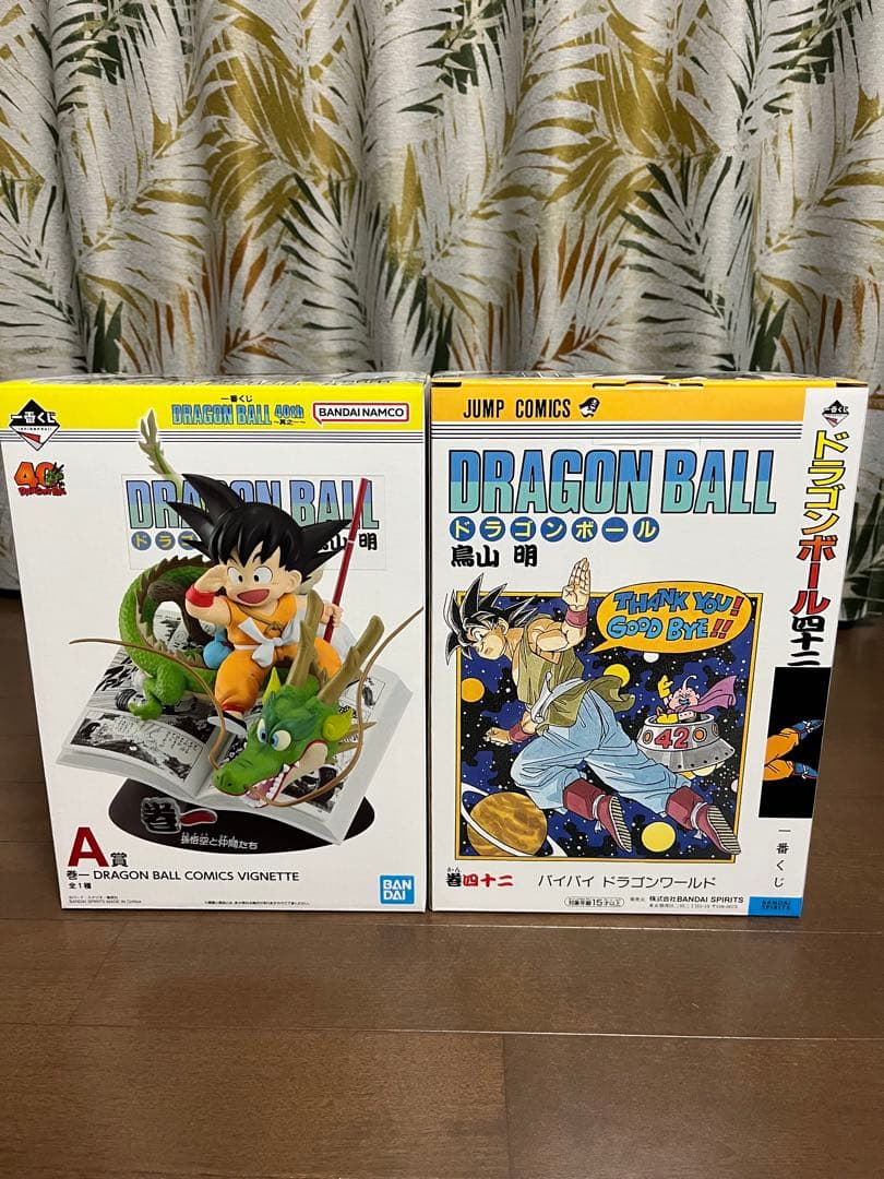 ドラゴンボール 1番くじ　40周年　フィギュア　ファイル5枚セット　新品未開封