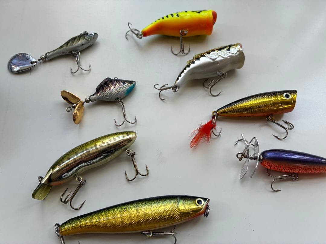 アンバサダー ブラックマックス1600 ルアーセット　アブガルシア オールド