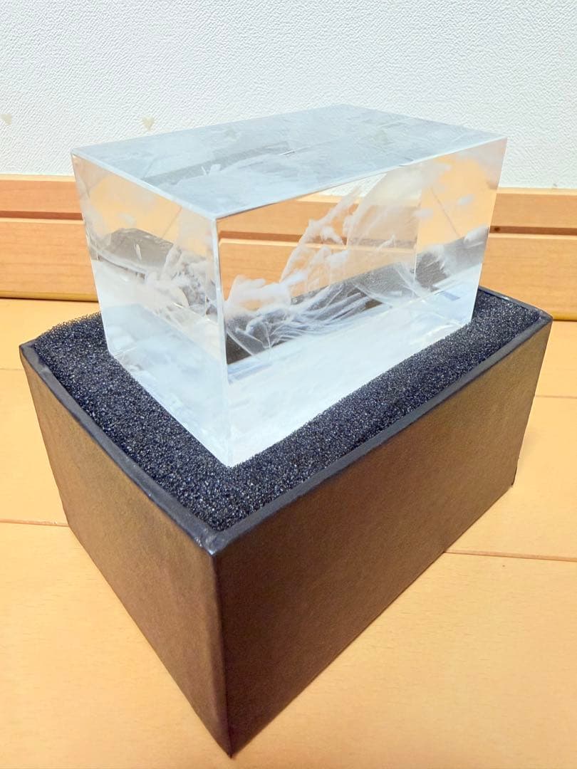 まいてつ クリスタルアート エビテン限定特典 台座付き