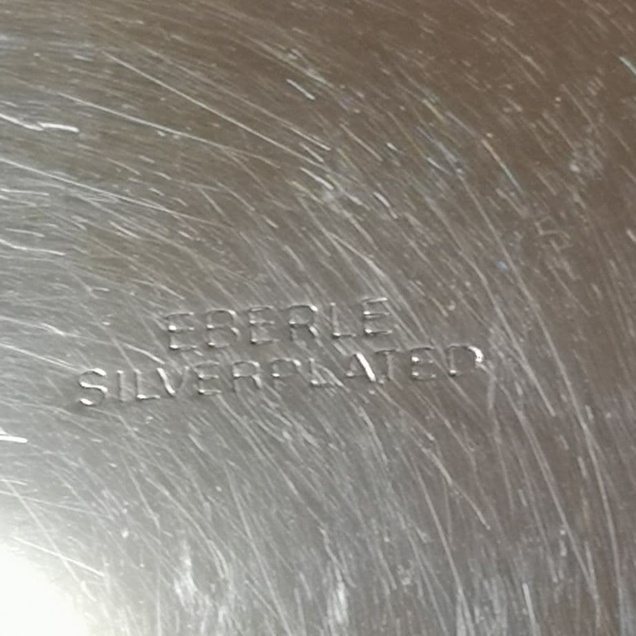 【ブラジル　アンティーク銀器　未使用　1970】『ティーキャディ』紅茶保存容器