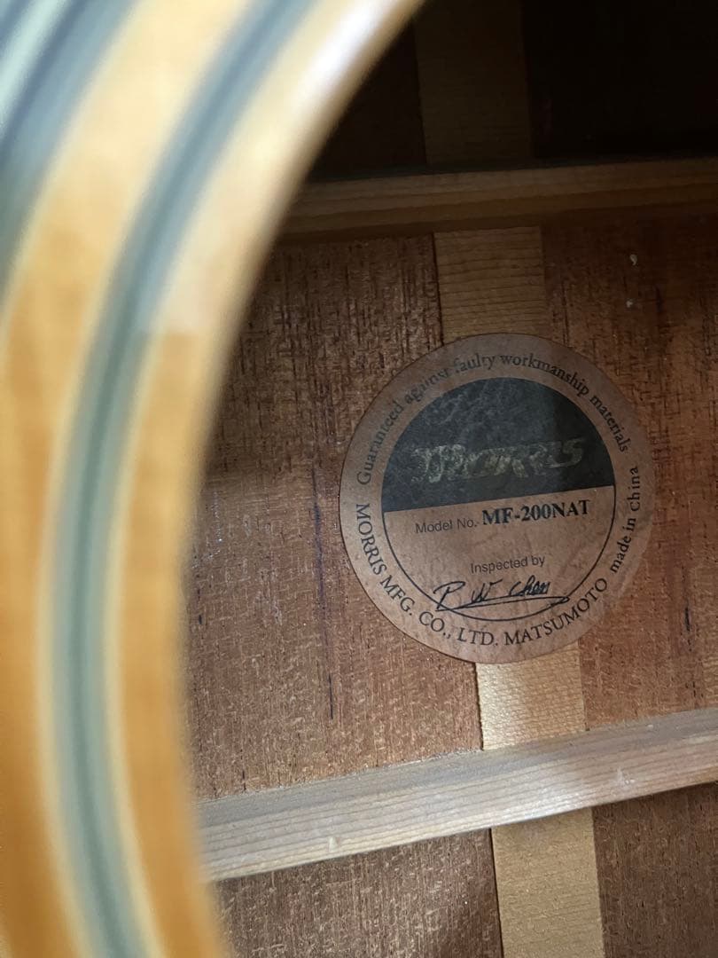 Morris アコースティックギター　MF-200NAT