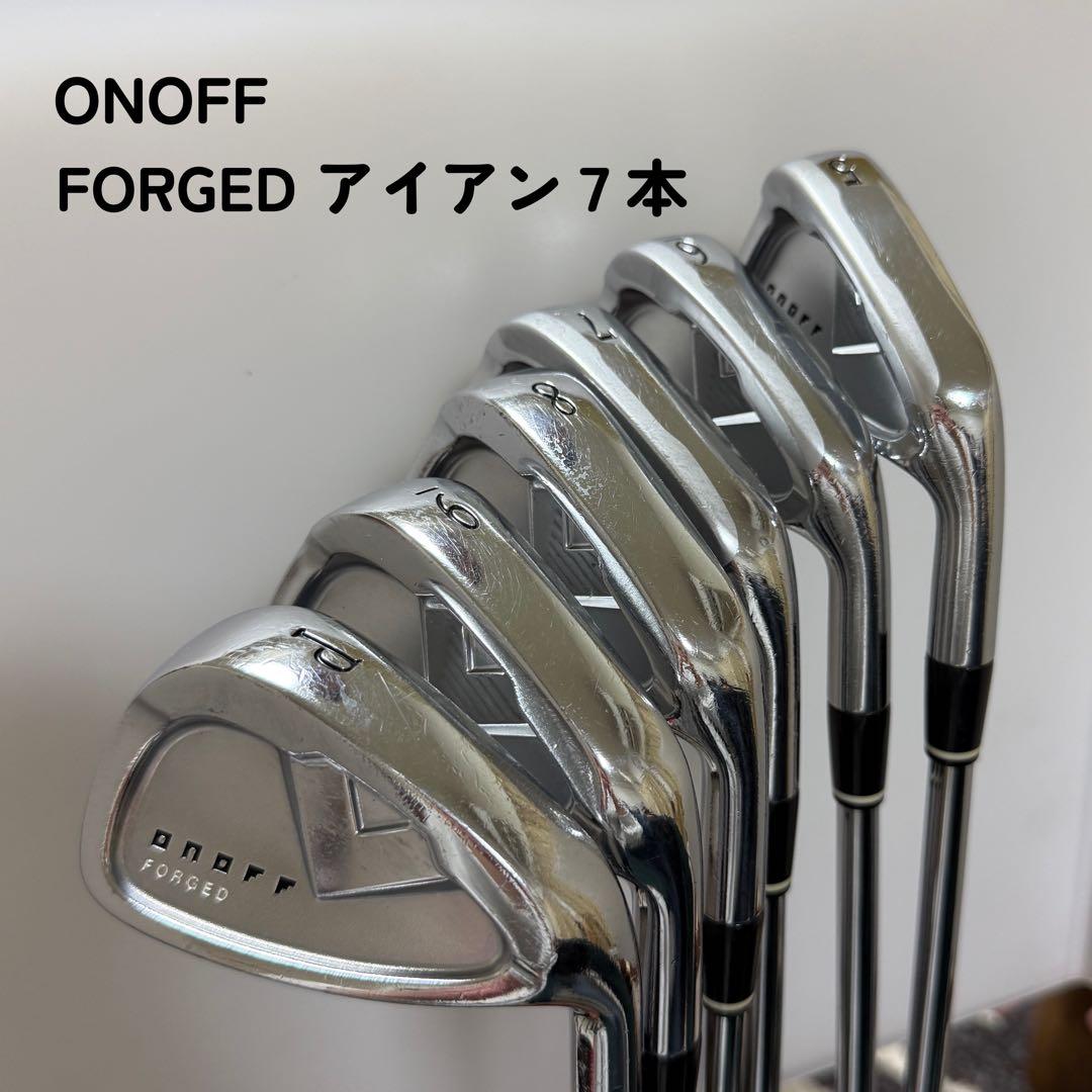 2011モデルONOFF FORGED アイアン6本セット