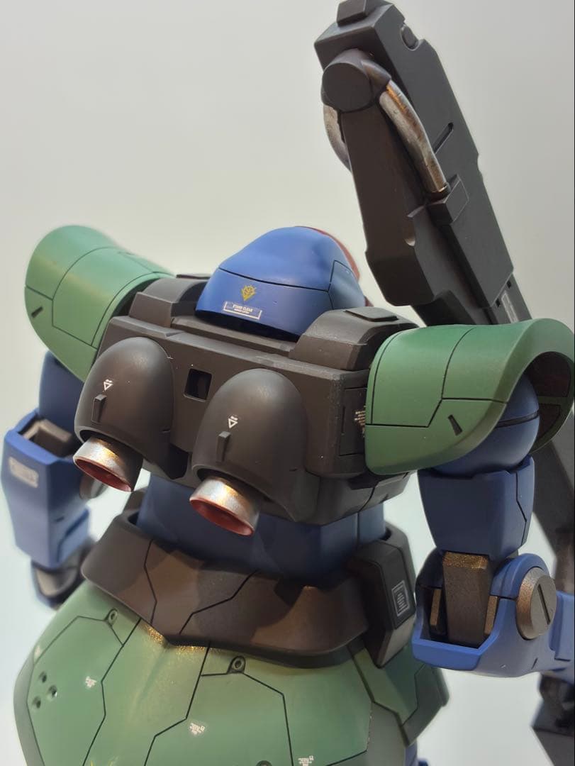 HGリックドム、高機動型ザク2 塗装改修済　完成品　ガンプラ