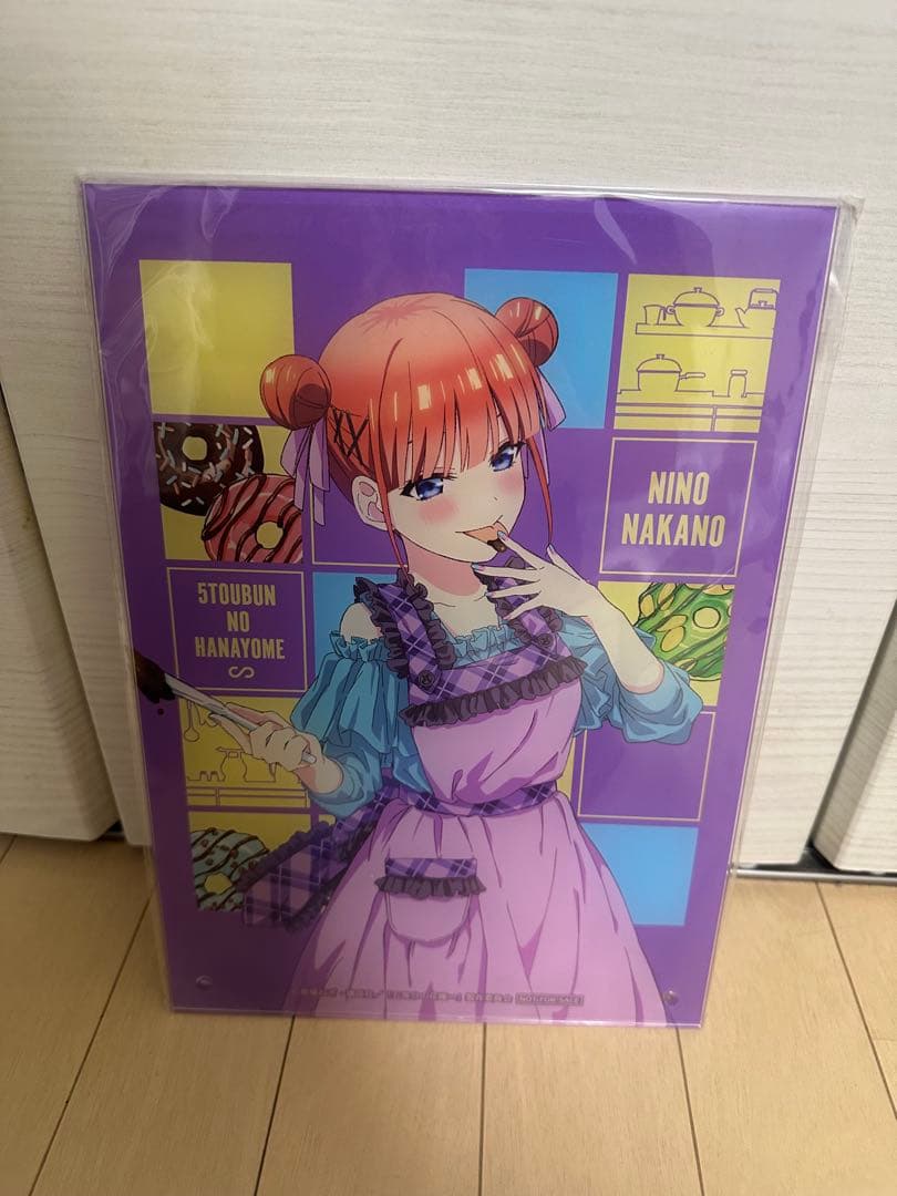 五等分の花嫁 中野二乃 A4アクリルプレート アトレ