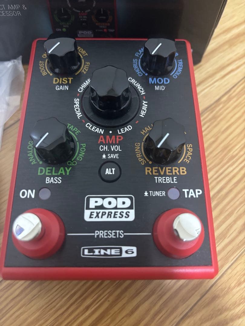 LINE 6 POD EXPRESS ギターマルチエフェクター