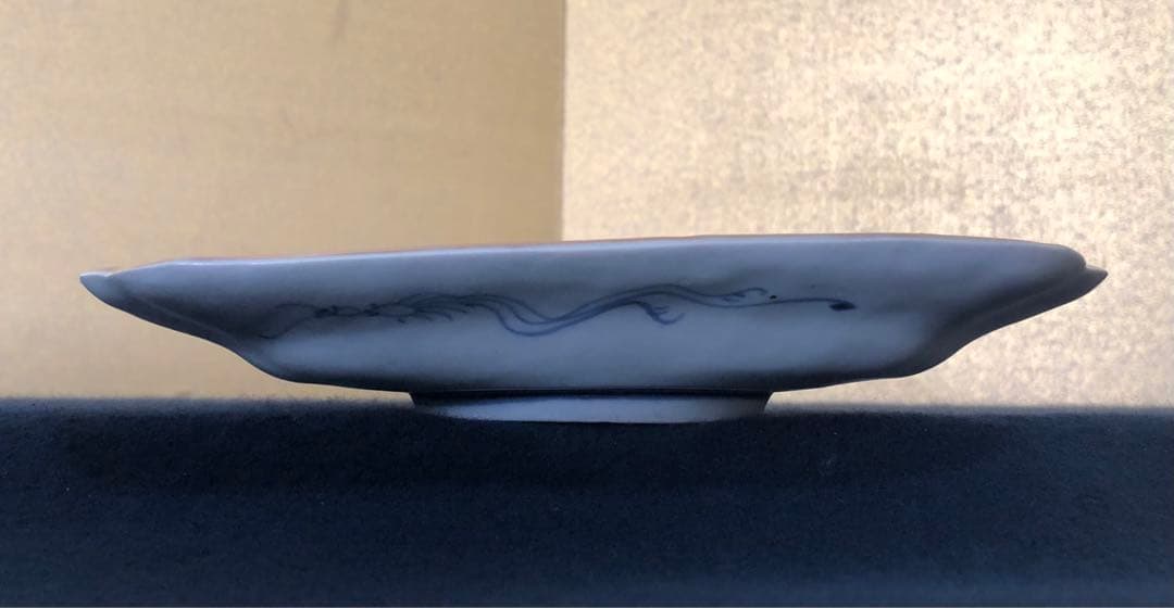 割引❗️《R》伊万里 金彩色絵 花鳥文様 長皿5客 木箱　250725F1