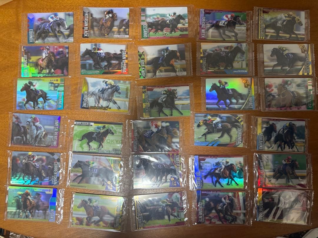 サラブレッドコレクション　ウエハース　1.2.3弾　ノーマルカード全種90枚