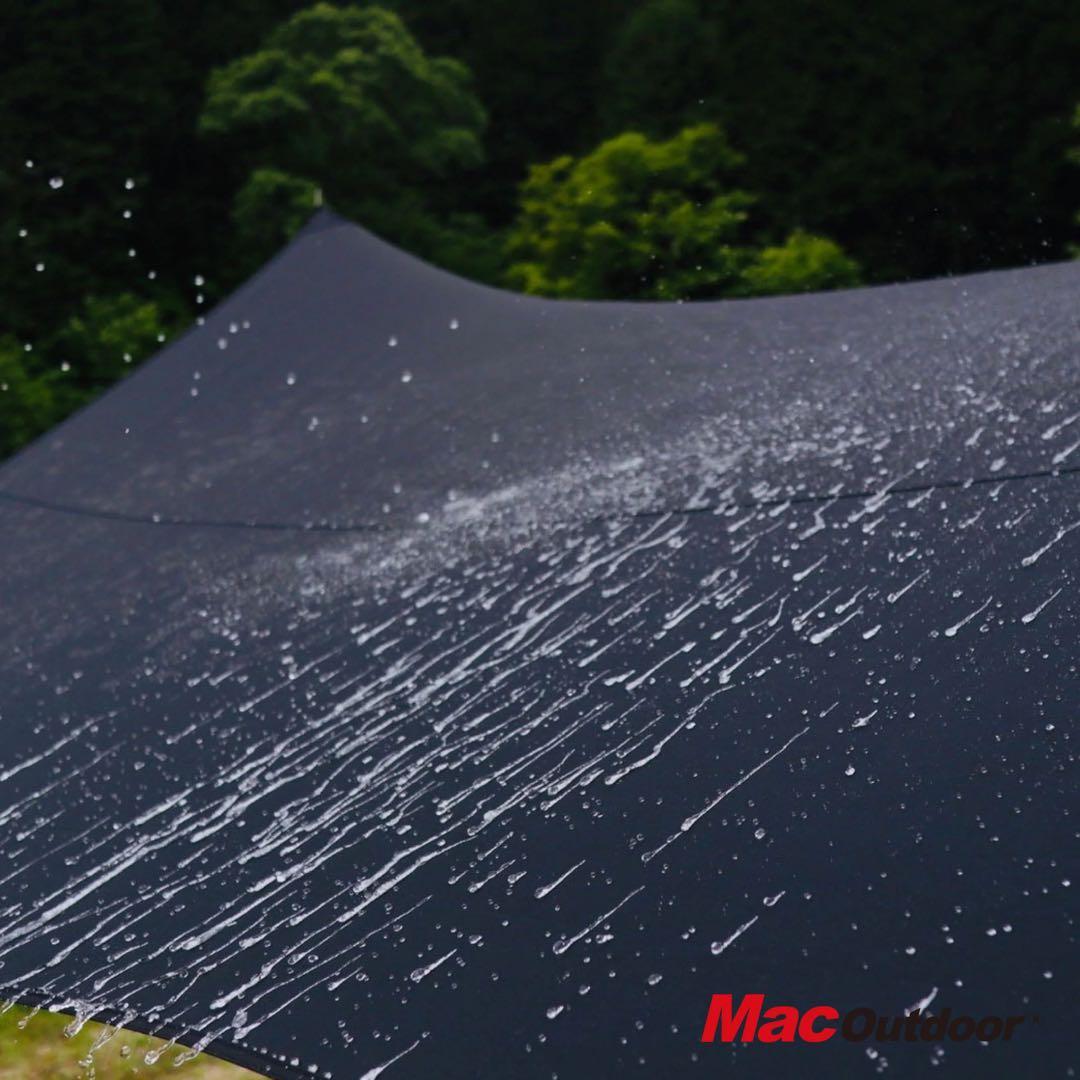 黒S新品 Mac Outdoor Mac One ヘキサ タープ ブラック