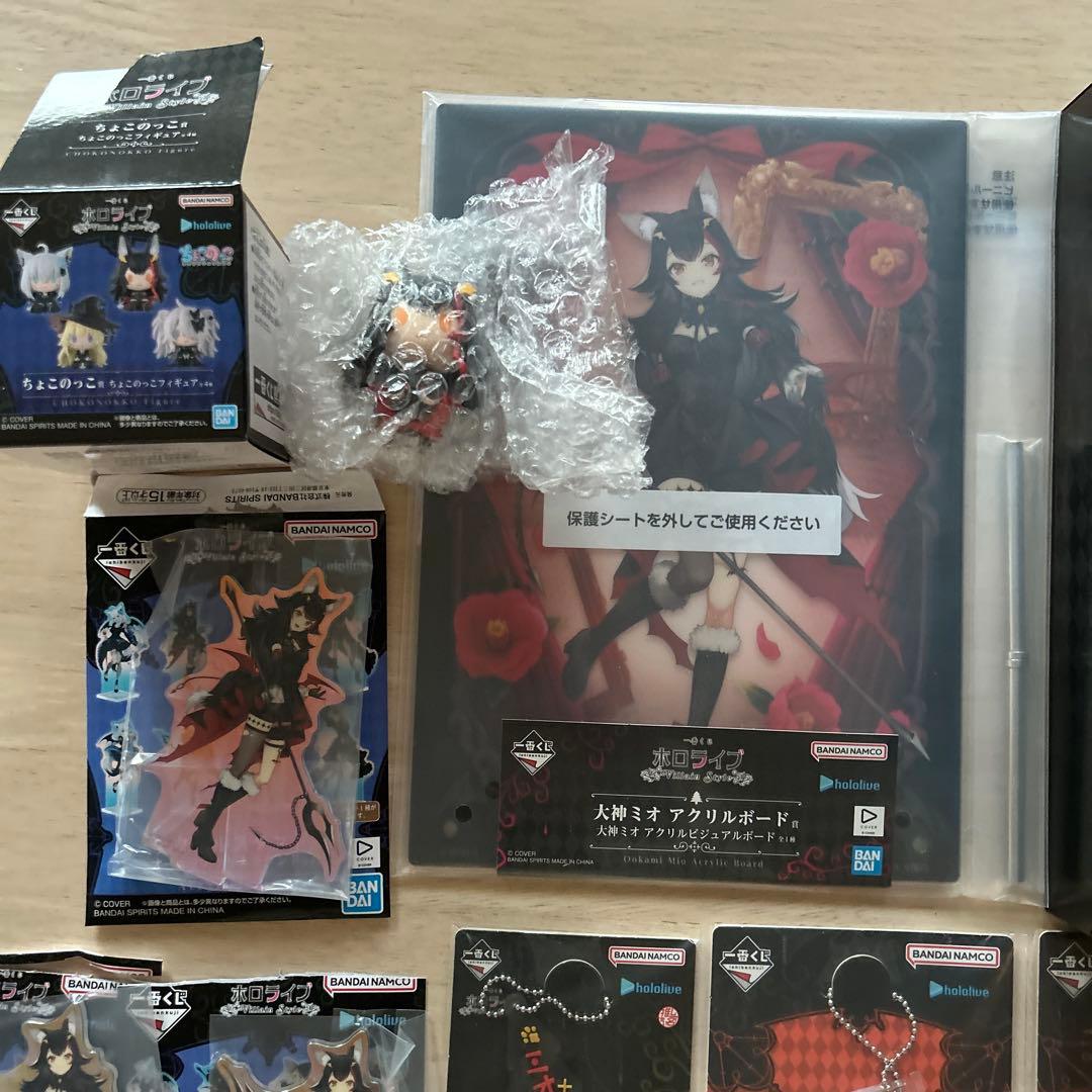 大神ミオ　一番くじホロライブVillain Style フィギュア