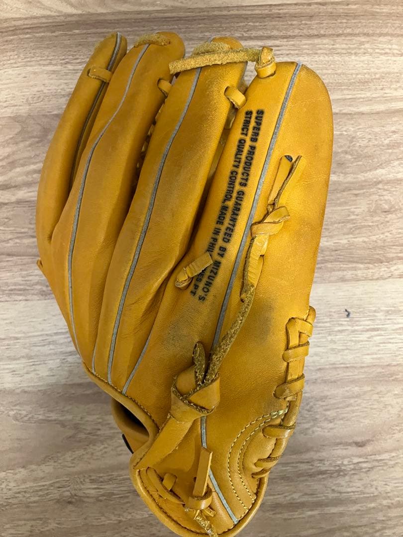 ミズノ　軟式野球用　グローブ　左利き