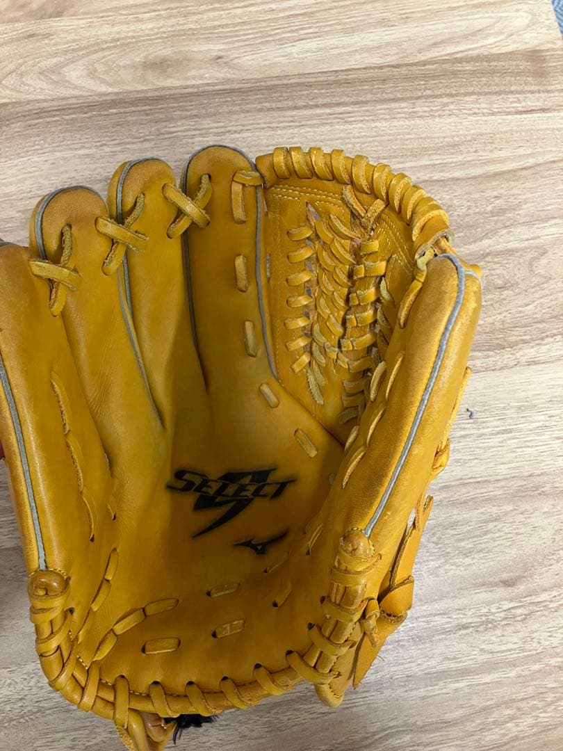 ミズノ　軟式野球用　グローブ　左利き