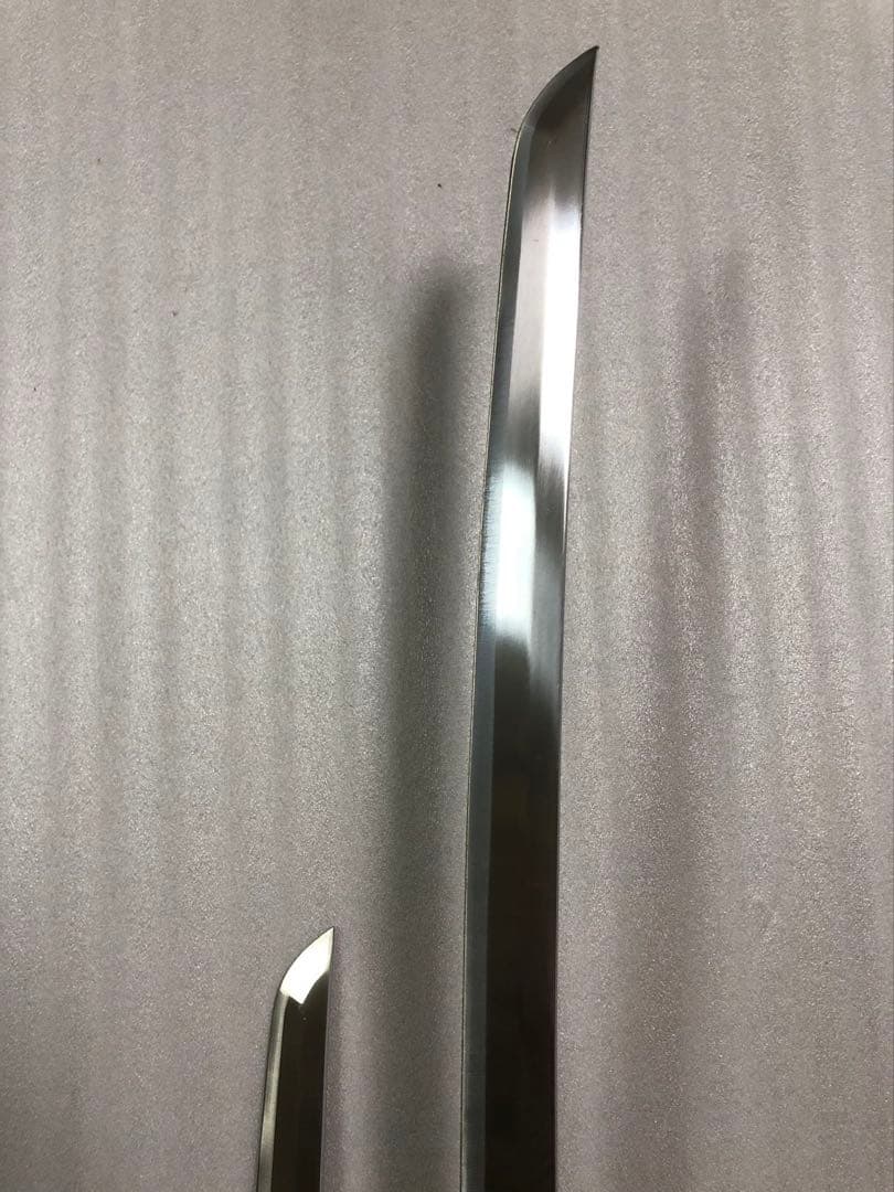 藤巻鞘 模造刀 打刀 脇差 2点セット 鞘付き長さ68/102cm 26A13