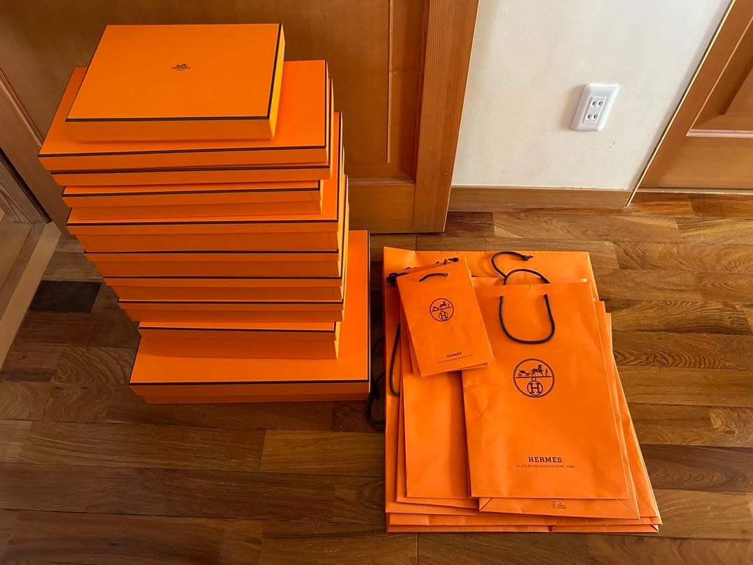 エルメス　包装箱　10箱、袋　16枚　セット