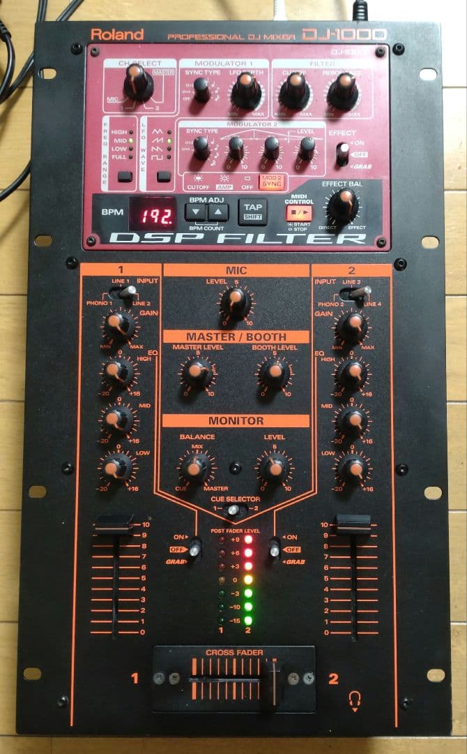 ROLAND DJ-1000 動作確認済み　送料込み　DJミキサー