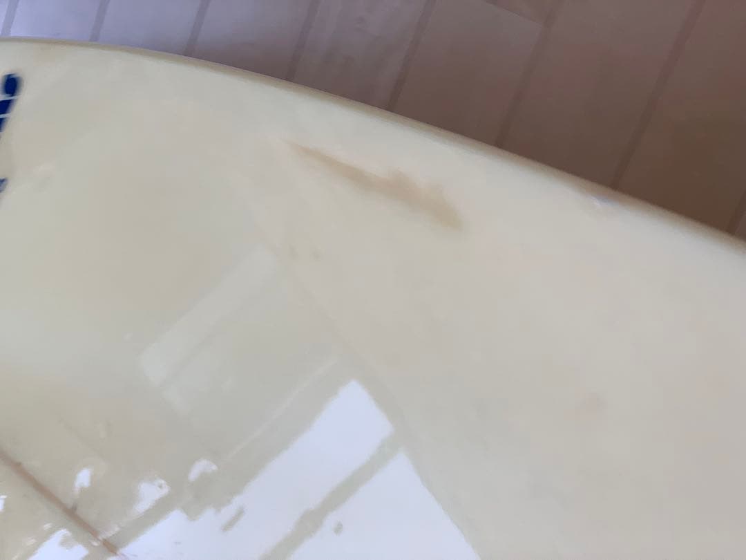 80年代のショートボード(メーカー/ドロップアウト、シェイパー/阿部)