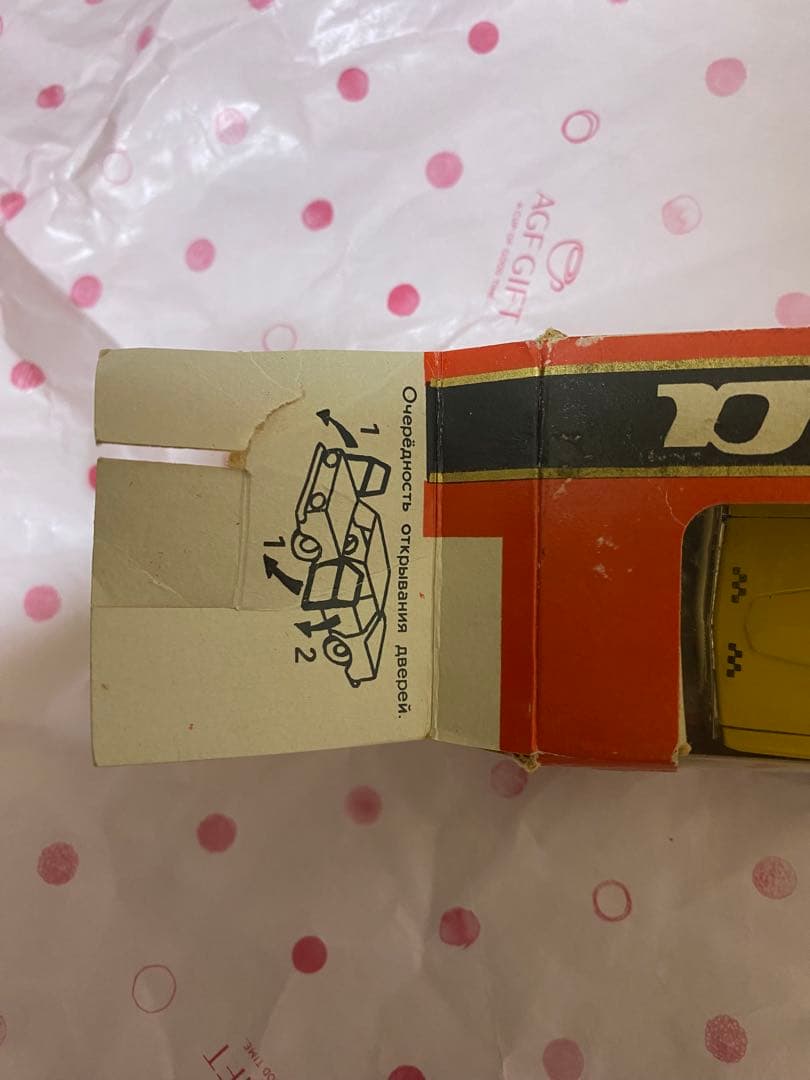 VOLGA タクシー SCALE 1:43 ソビエト製ミニカー