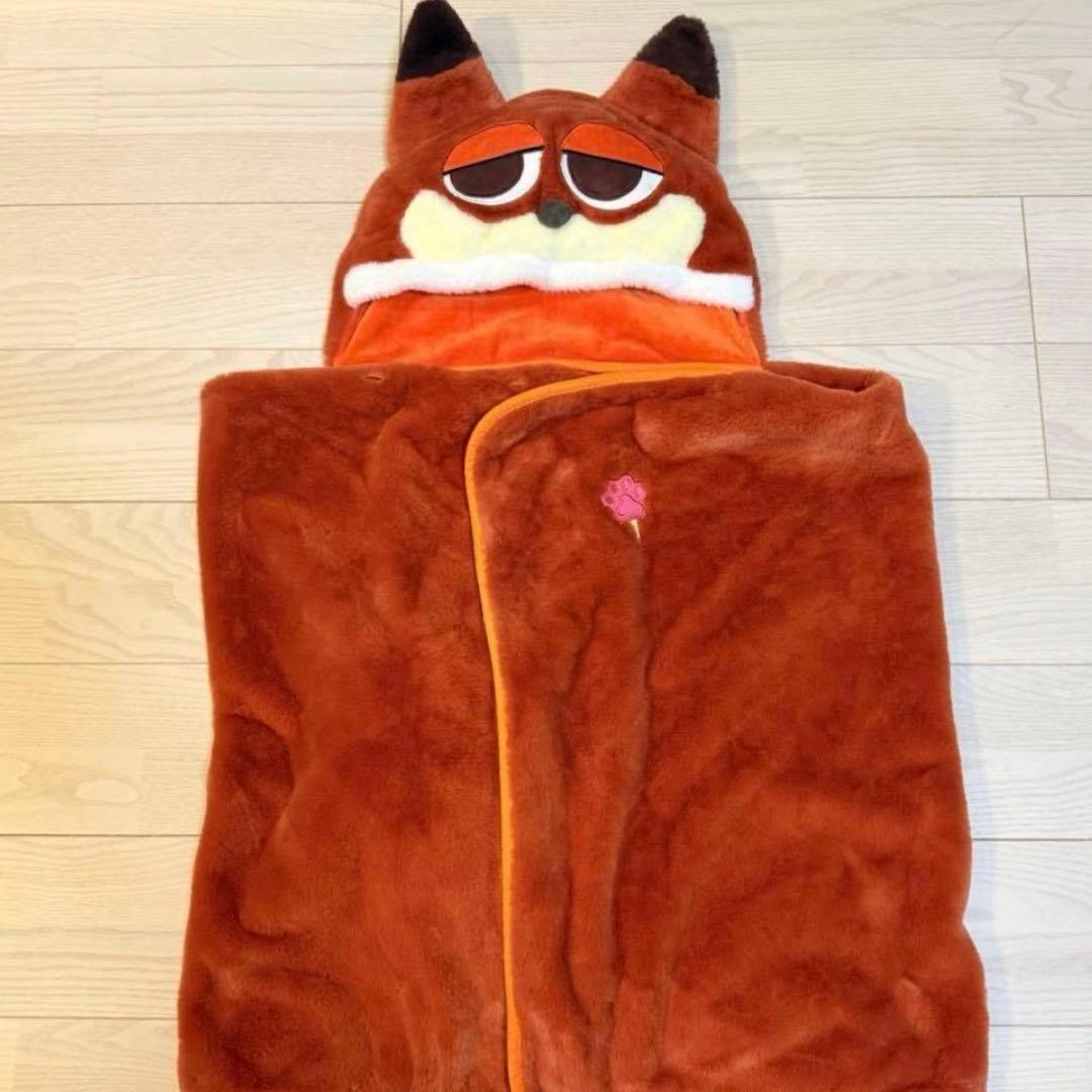 上海ディズニー限定 ニック ブランケット