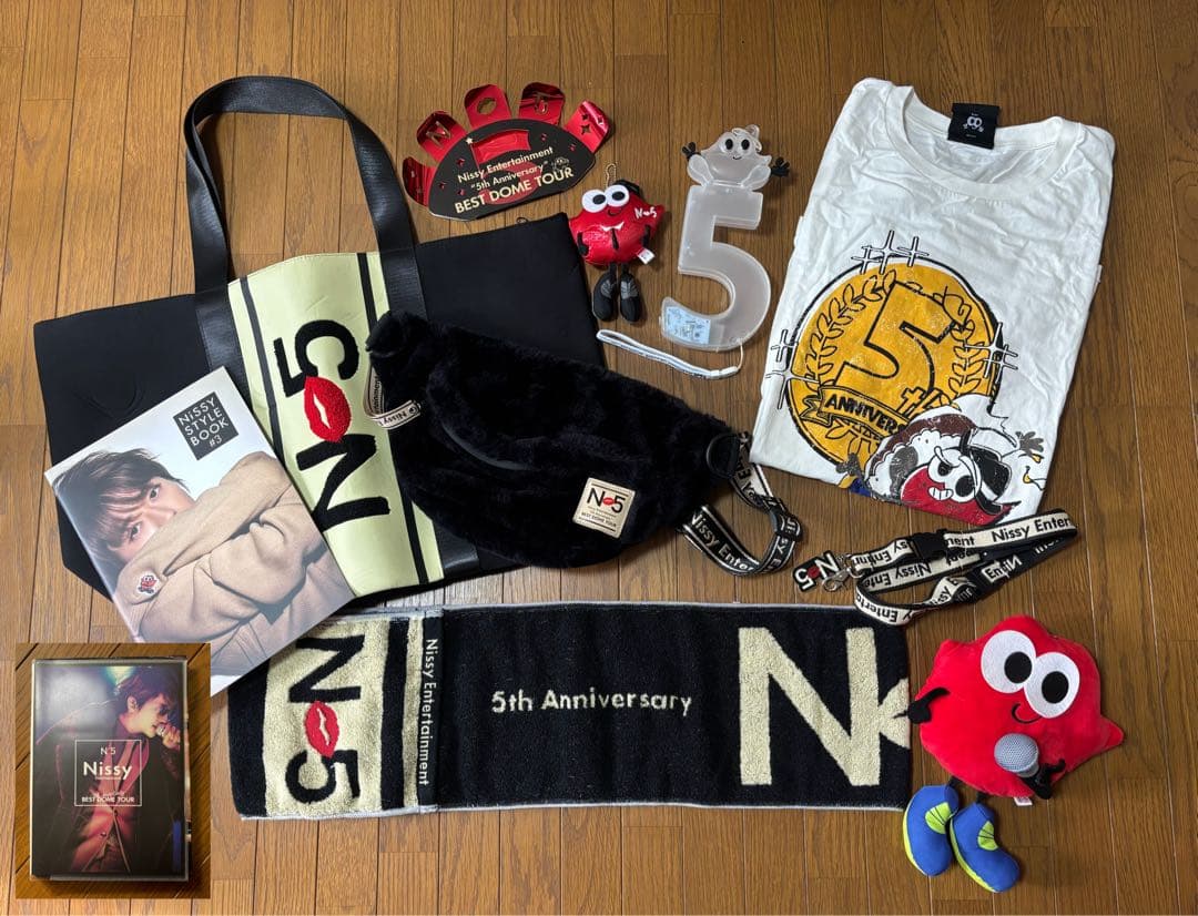 Nissy 5th Anniversary BEST DOME TOUR グッズ