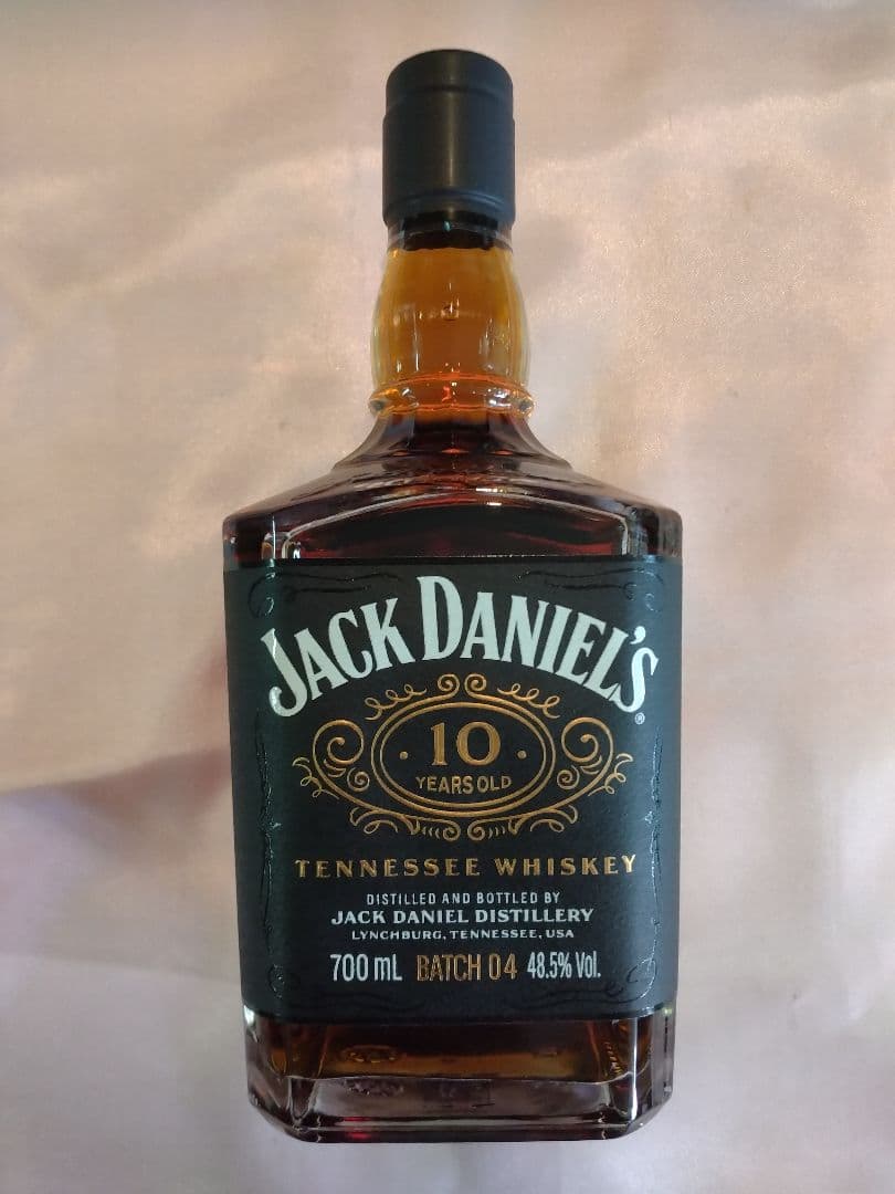Jack Daniel's 10年バッチ4 700ml箱なし×1本