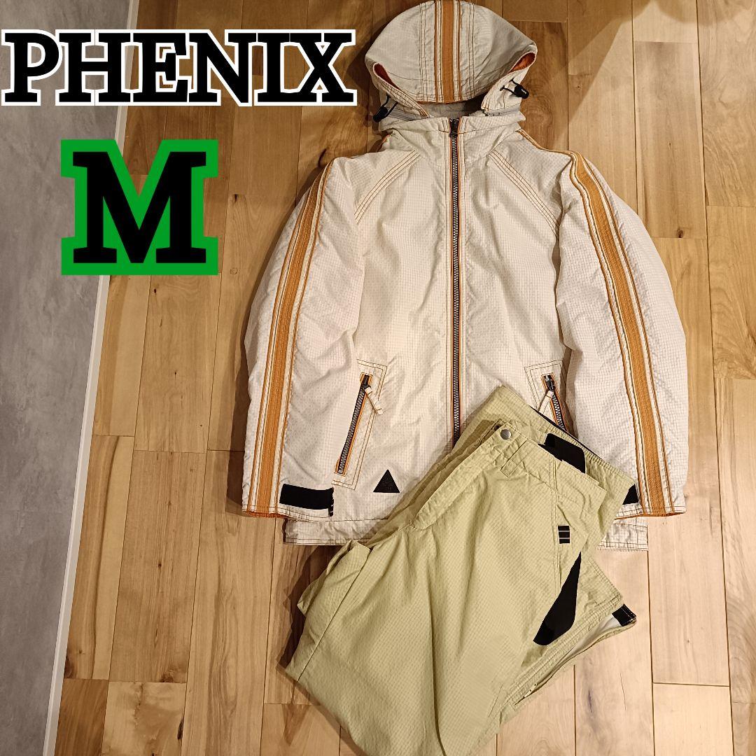 PHENIX　フェニックス スキーウェア 上下セット M ベージュ系