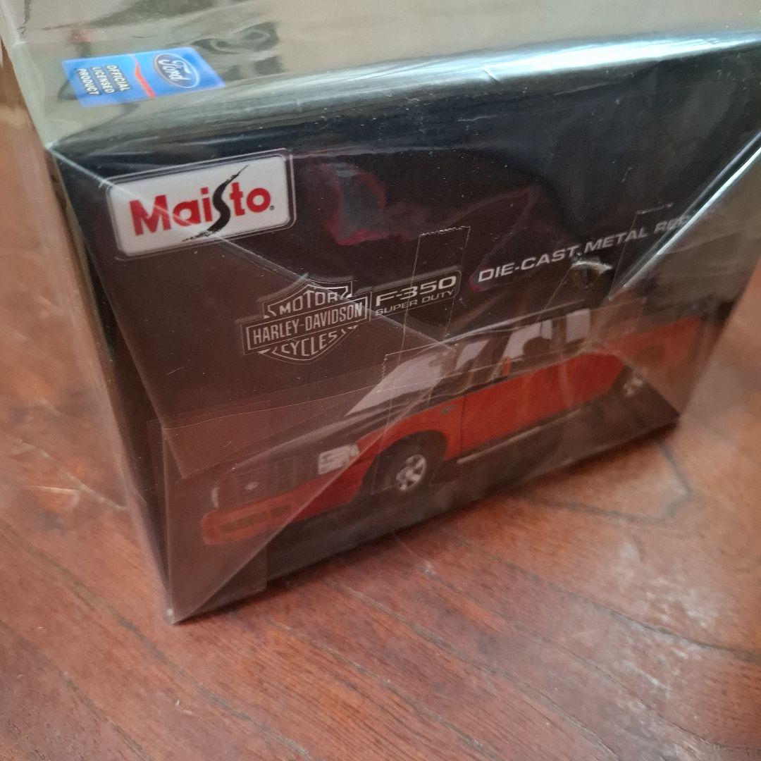 ミニカー Maisto 2004 Ford F-350 Harley-Davidson